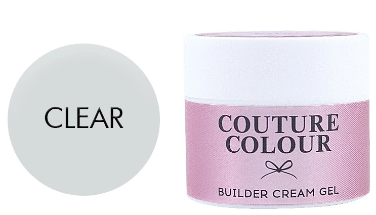 Будівельний крем-гель Couture Colour Builder Cream Gel Clear прозорий 50 мл
