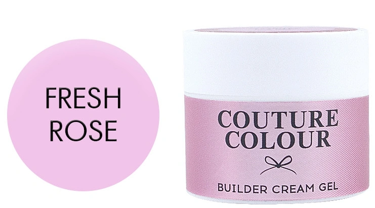 Будівельний крем-гель Couture Colour Builder Cream Gel Fresh Rose рожева свіжість 15 мл