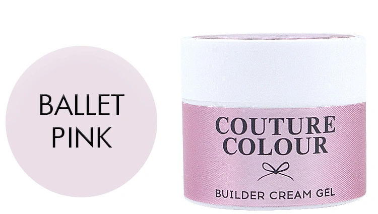 Будівельний крем-гель Couture Colour Builder Cream Gel Ballet Pink ніжний-рожевий 15 мл