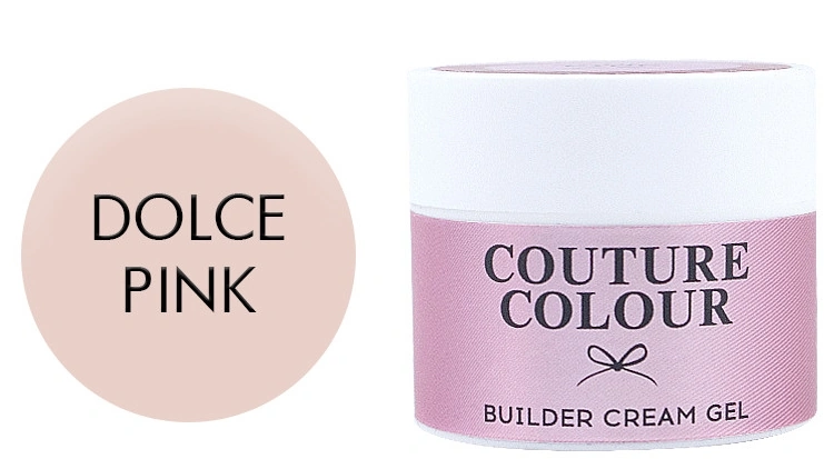 Будівельний крем-гель Couture Colour Builder Cream Gel Dolce Pink тілесно-рожевий 50 мл