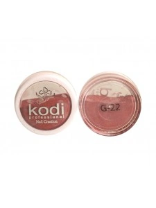 Кольоровий акрил Kodi Color Acrylic G22 малиновий, з глітером 4,5 г