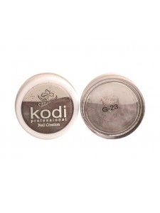 Кольоровий акрил Kodi Color Acrylic G23 коричневий, з глітером 4,5 г