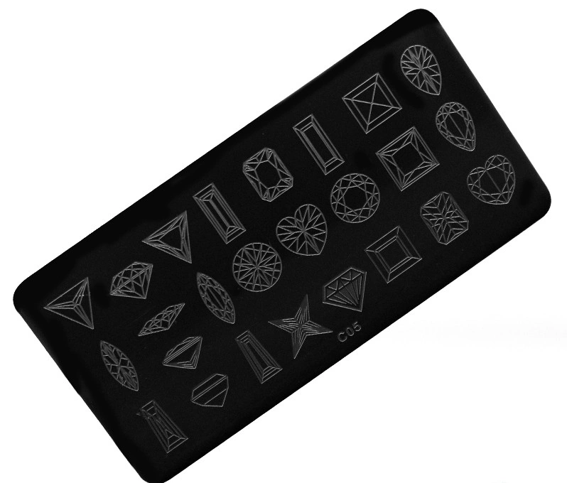 Пластина для стемпінгу С05 GO Active Stamping Plate С05