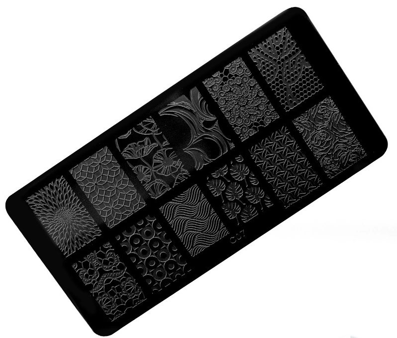 Пластина для стемпінгу С07 GO Active Stamping Plate С07