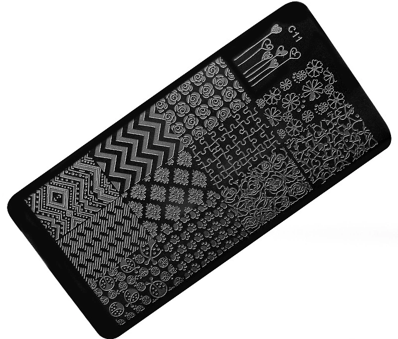 Пластина для стемпінгу С11 GO Active Stamping Plate С11
