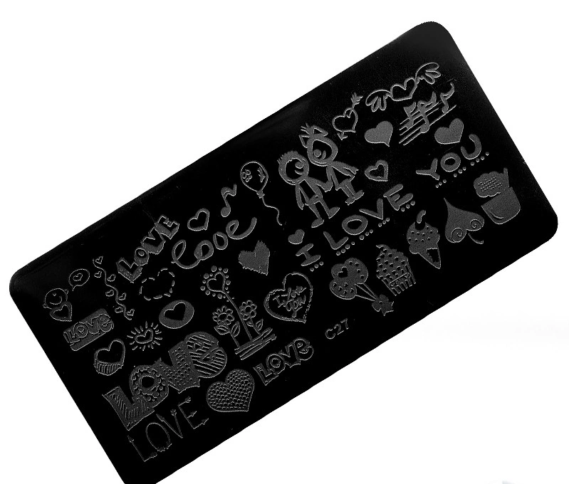 Пластина для стемпінгу С27 GO Active Stamping Plate С27