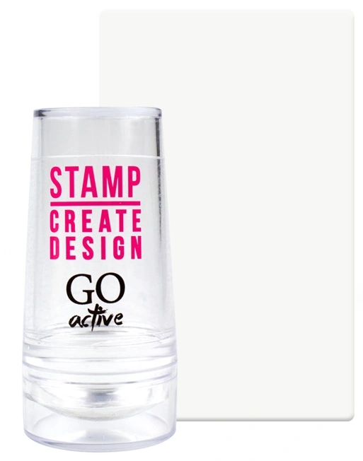 Набір для стемпінгу GO Active Stamp+Scraper штамп та скрапер
