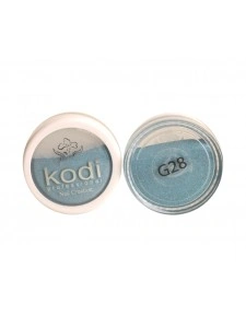 Кольоровий акрил Kodi Color Acrylic G28 блідий зелений, з глітером 4,5 г