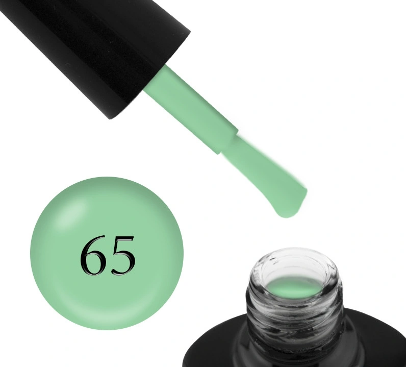 Гель-лак G.La color Gel Polish №65 зелена м`ята, емаль 10 мл