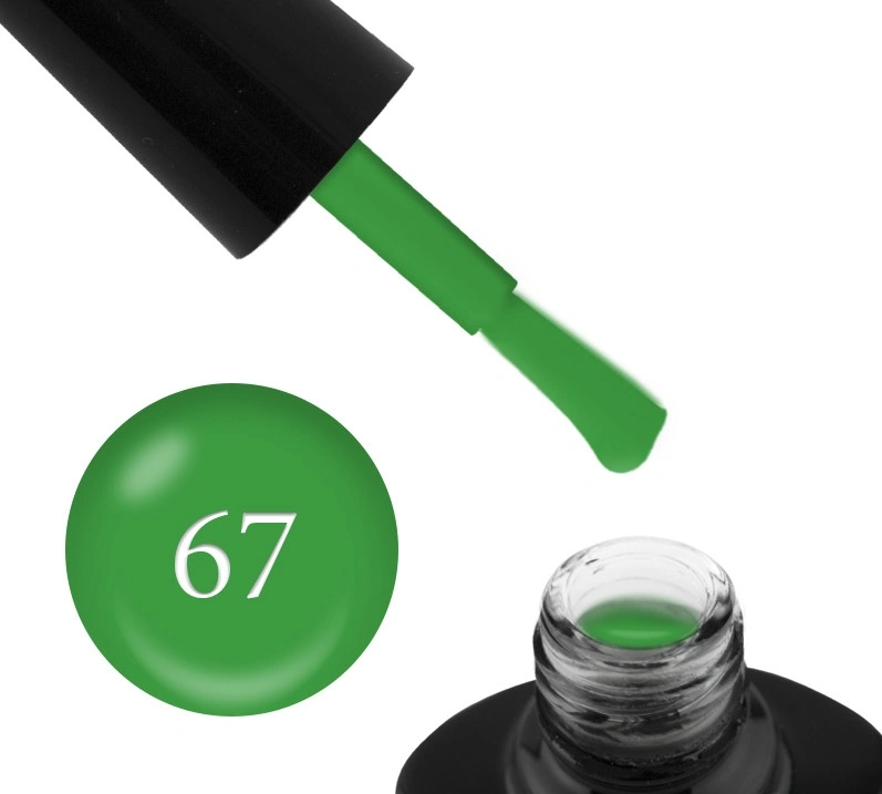 Гель-лак G.La color Gel Polish №67 весняний зелений, емаль 10 мл