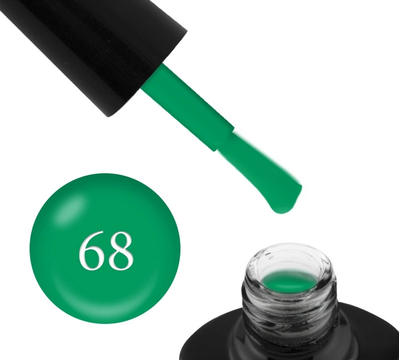 Гель-лак G.La color Gel Polish №68 зелений, емаль 10 мл