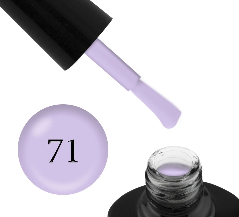 Гель-лак G.La color Gel Polish №71 бузковий, емаль 10 мл