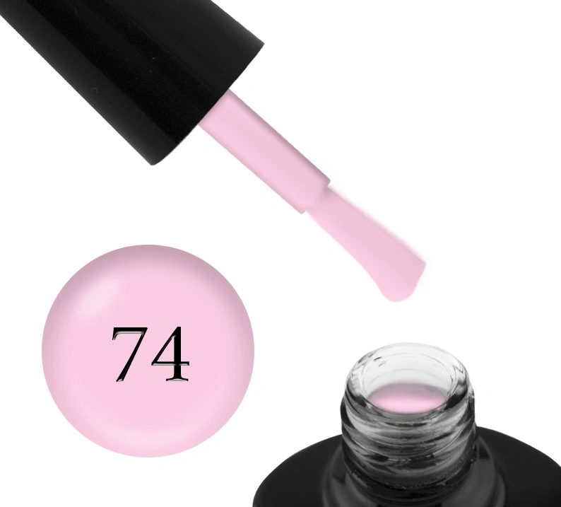 Гель-лак G.La color Gel Polish №74 світло-рожевий, емаль 10 мл