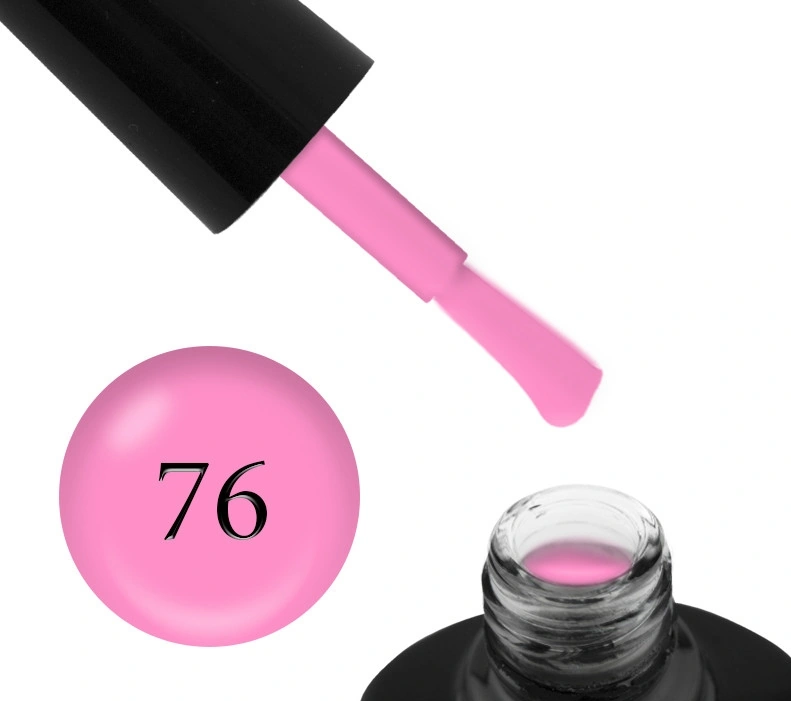 Гель-лак G.La color Gel Polish №76 рожевий, емаль 10 мл