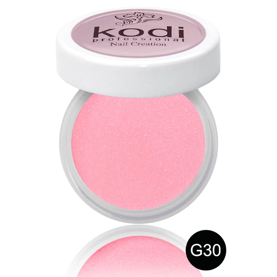 Кольоровий акрил Kodi Color Acrylic G30 рожевий, з глітером 4,5 г