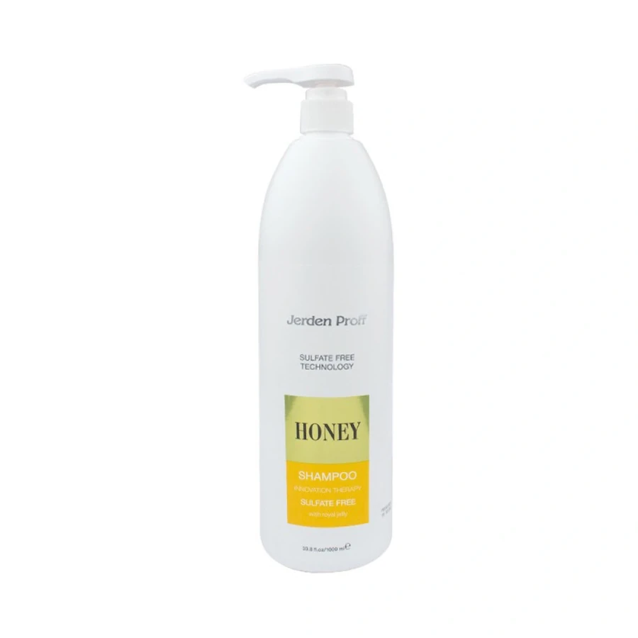 Безсульфатний шампунь для волосся Jerden-Proff Honey Shampoo Медовий з маточним молочком 1000 мл