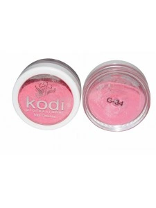 Кольоровий акрил Kodi Color Acrylic G34 рожевий, з гліттером 4,5 г