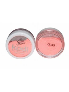 Кольоровий акрил Kodi Color Acrylic G35 кораловий, з глітером 4,5 г