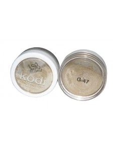Кольоровий акрил Kodi Color Acrylic G47 золотий, з соломкою 4,5 г
