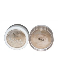 Кольоровий акрил Kodi Color Acrylic G48 золотий, з соломкою 4,5 г