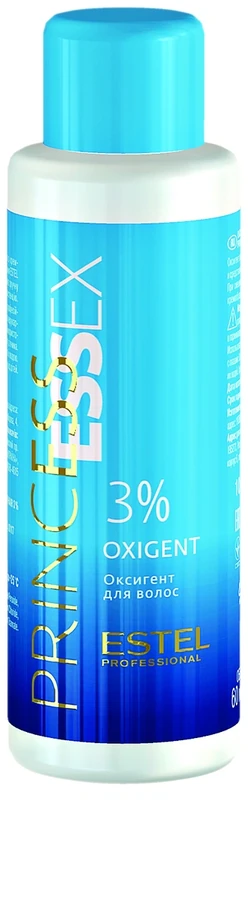 Оксигент Estel Professional Essex Princess Oxigent 3% окислювач 60 мл