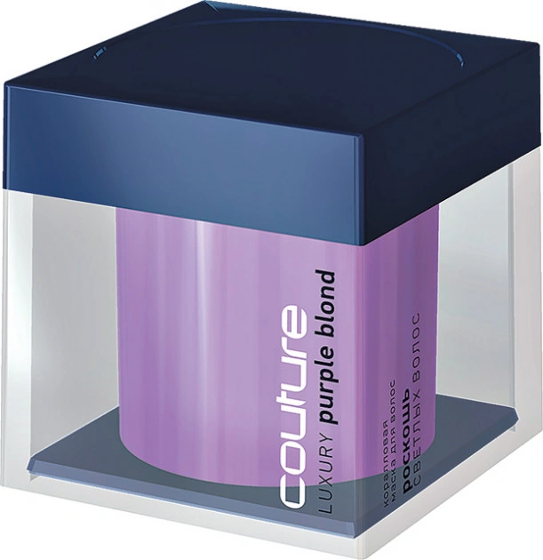 Коралова маска для волосся Розкіш світлого волосся Estel Professional Haute Couture Luxury Purple Blond Mask 200 мл