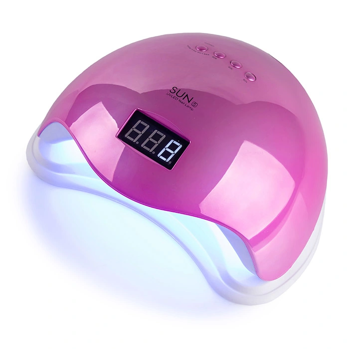 UV/LED лампа SUNUV LED+UV SUN 5 Mirror Pink дзеркально-рожева 48W