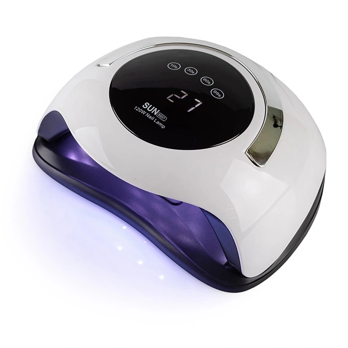 UV/LED лампа з ручкою SUNUV LED+UV SUN BQ-5T біла 120W
