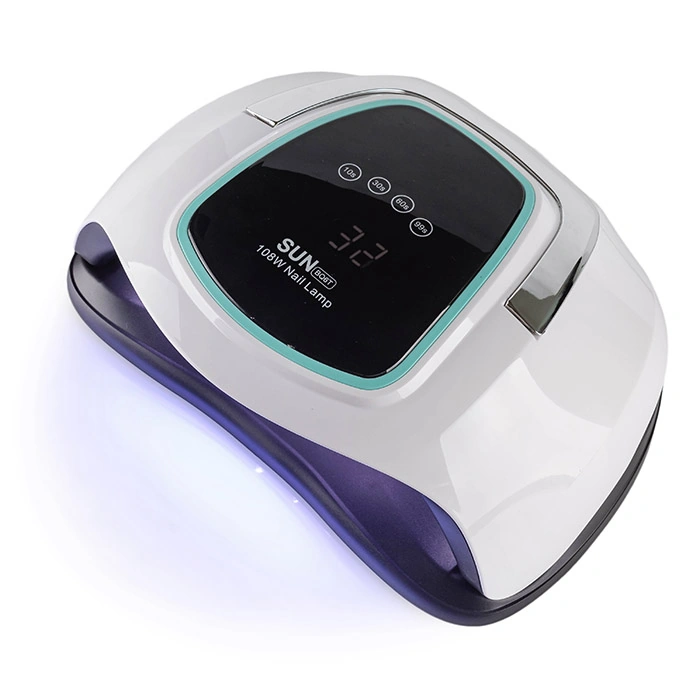 UV/LED лампа з ручкою SUNUV LED+UV SUN BQ-6T 108W з ручкою на дві руки біла
