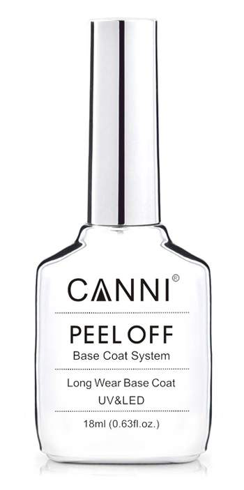Холодна база для гель-лаку Canni Peel off Base Coat 18 мл