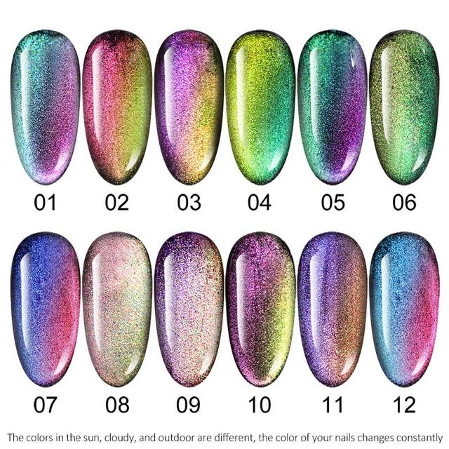 Гель-лак Canni 9D Galaxy Cat eye 03 котяче око 9D 7,3 мл