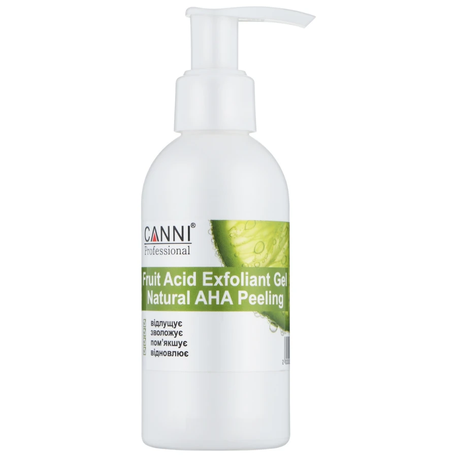 Пілінг-скатка з фруктовими кислотами Canni Fruit Exfoliant Gel Natural AHA Peeling 150 мл