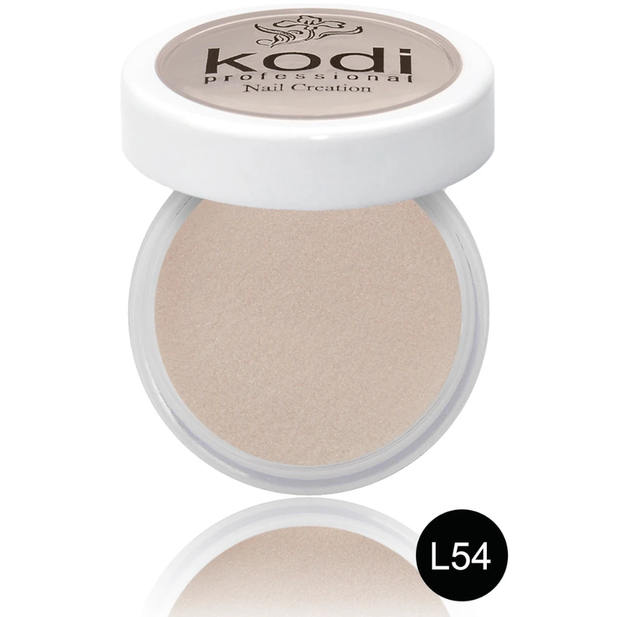 Кольоровий акрил Kodi Color Acrylic L54 бежевий, з глітером 4,5 г
