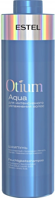Шампунь для інтенсивного зволоження волосся Estel Professional Otium Aqua Shampoo безсульфатний 1000 мл