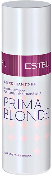 Блиск-шампунь для світлого волосся Estel Professional Prima Blonde Shampoo 60 мл
