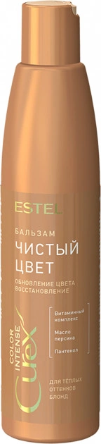Estel Professional Curex Color Intense Warm Blond Balm 250 мл