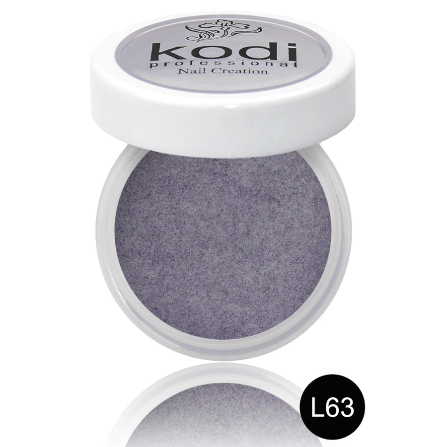 Кольоровий акрил Kodi Color Acrylic L63 баклажановий, з глітером 4,5 г