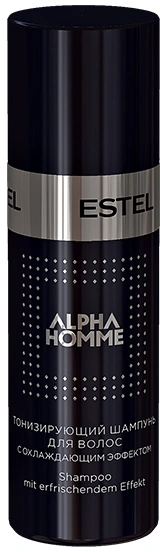 Тонізуючий шампунь із охолоджуючим ефектом Estel Professional Alpha Homme Cooling Toning Shampoo 60 мл