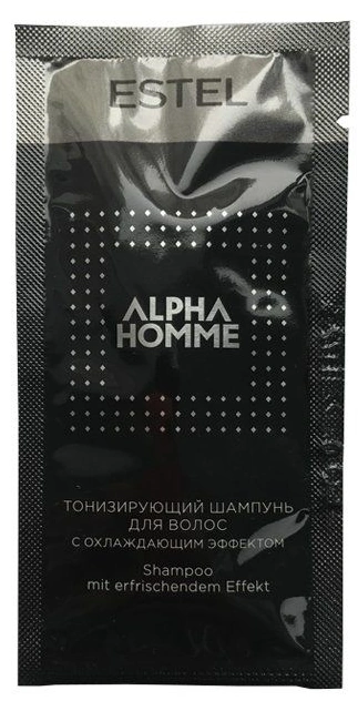 Estel Professional Alpha Homme Cooling Toning Shampoo саше 10 мл