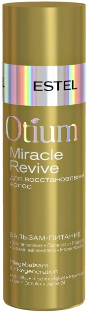 Бальзам-живлення для відновлення волосся Estel Professional Otium Miracle Revive Balm 200 мл