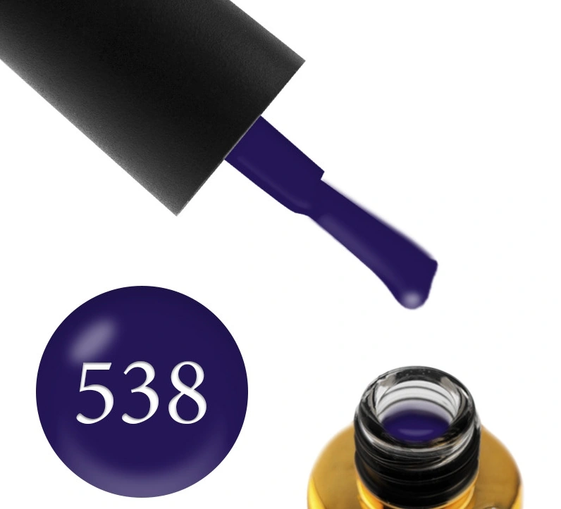 Гель-лак Марс FOX Gel Polish Galaxy 538 Mars фіолетовий індиго, емаль 6 мл