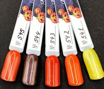 Гель-лак FOX Gel Polish Pumpkin 545 теракотове, котяче око 12 мл