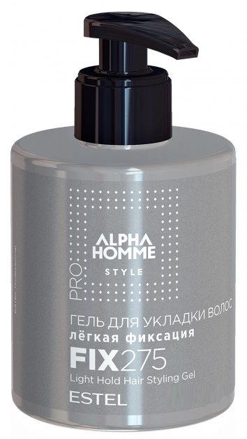 Гель для укладання волосся легкої фіксації Estel Professional Alpha Homme Pro Gel для чоловіків 275 мл
