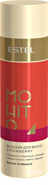 Бальзам для волосся Полуниця Estel Professional Mohito Strawberry Balm 200 мл