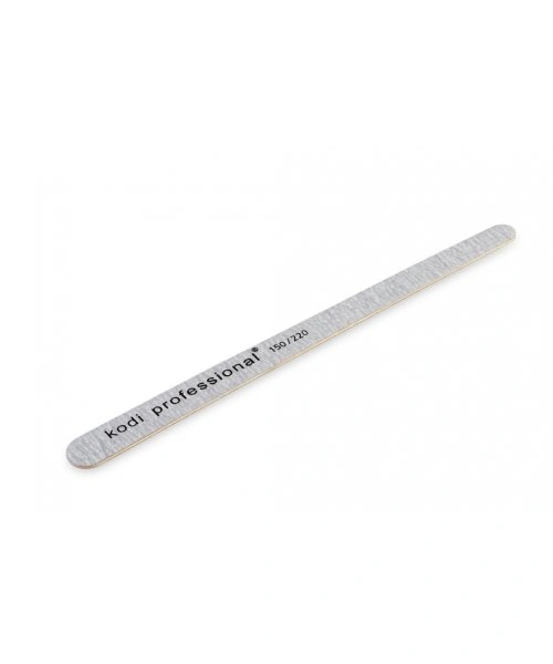 Пилка Крапелька для натуральних нігтів Kodi Nail File Drop Grey 150/220 грит