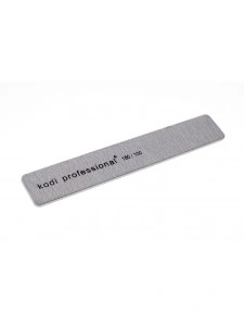Пилка для штучних та натуральних нігтів Kodi Nail File Square Grey 180/100 грит