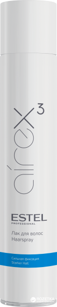 Лак для волосся Estel Professional Airex Hair Strong Hold Spray сильна фіксація 400 мл