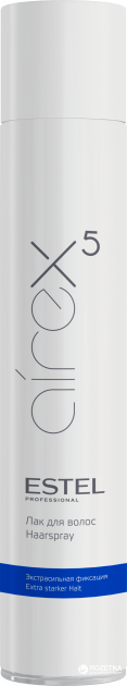 Лак для волосся Estel Professional Airex Extra Strong Fixation Spray екстрасильна фіксація 400 мл