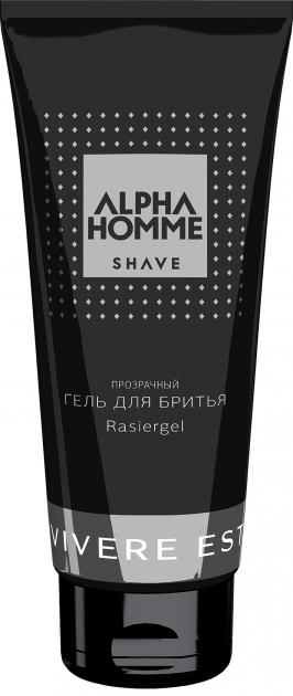 Прозорий гель для гоління Estel Professional Alpha Homme Rasiergel 100 мл