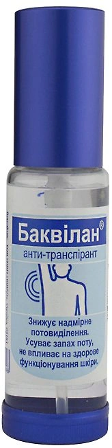 Баквілан анти-транспірант для дезінфекції шкіри Bode Bakvilan Anti-Transparent 30 мл